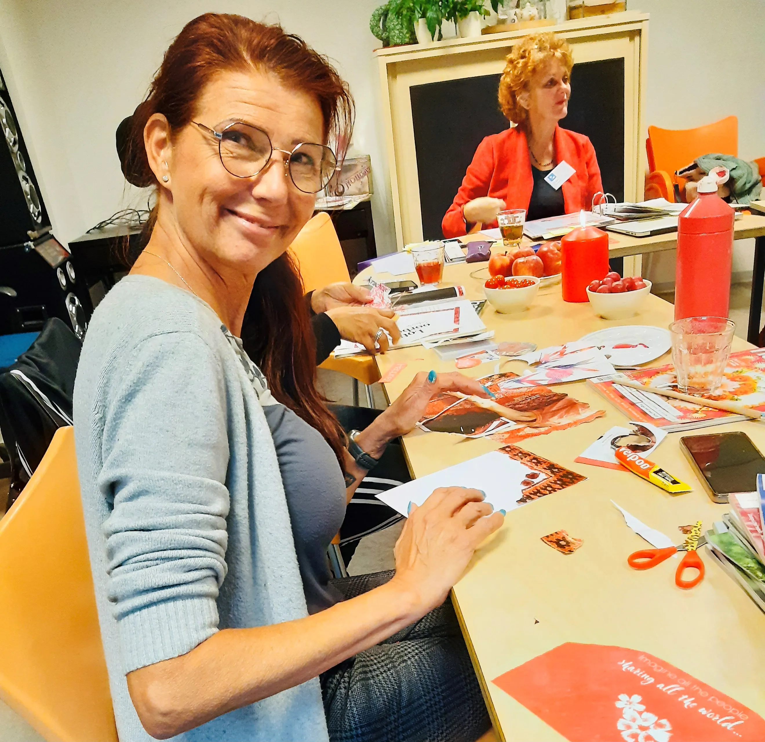 volg een kleurenworkshop bij inzet centrum foto stichting piezo