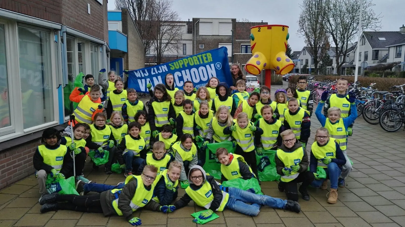 waterlelie is supporter van schoon