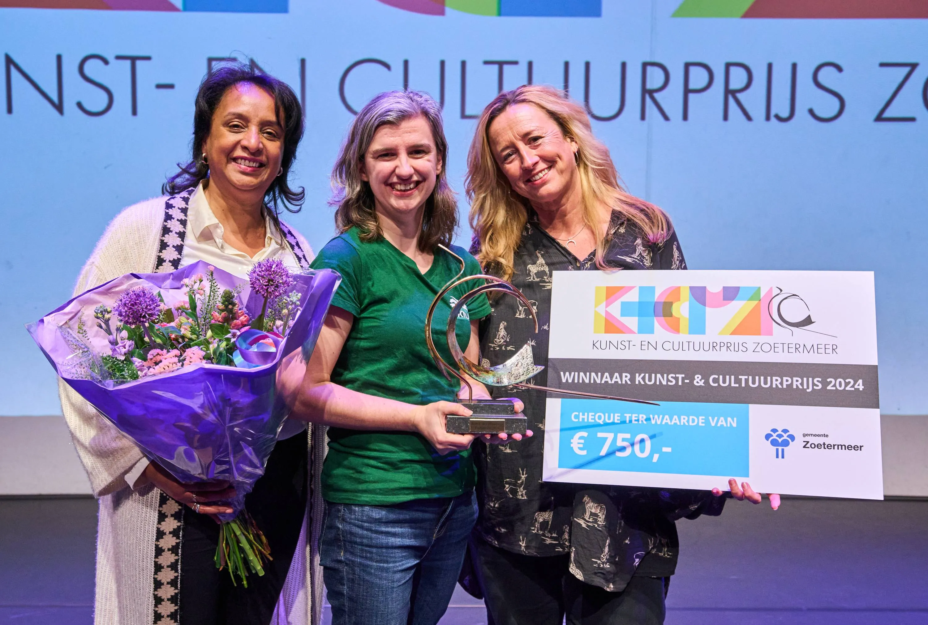 winnaar kunst en cultuurprijs theaterdiners