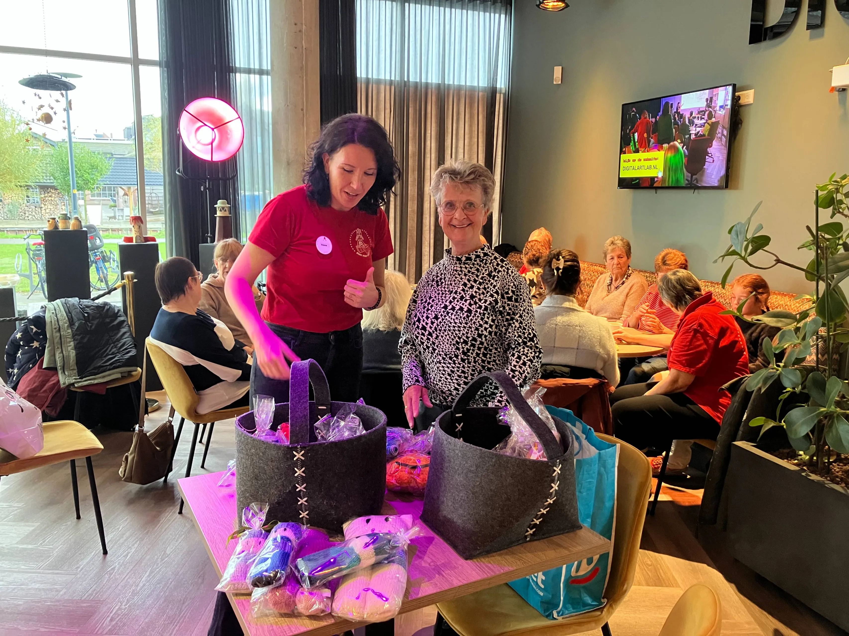 Haak- en Breicafe bij Sint (3)