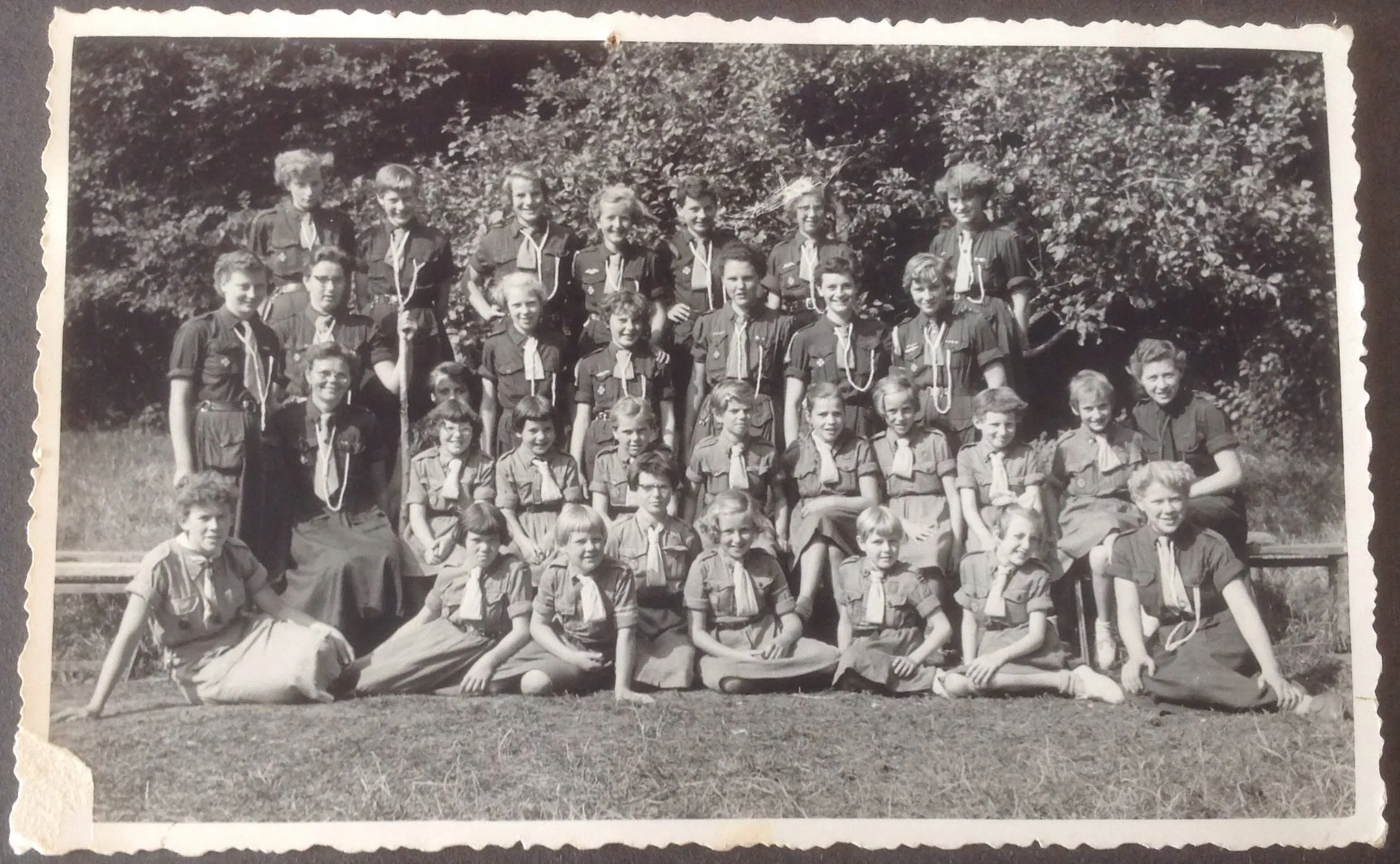 De Reinildagroep op 10-08-1955