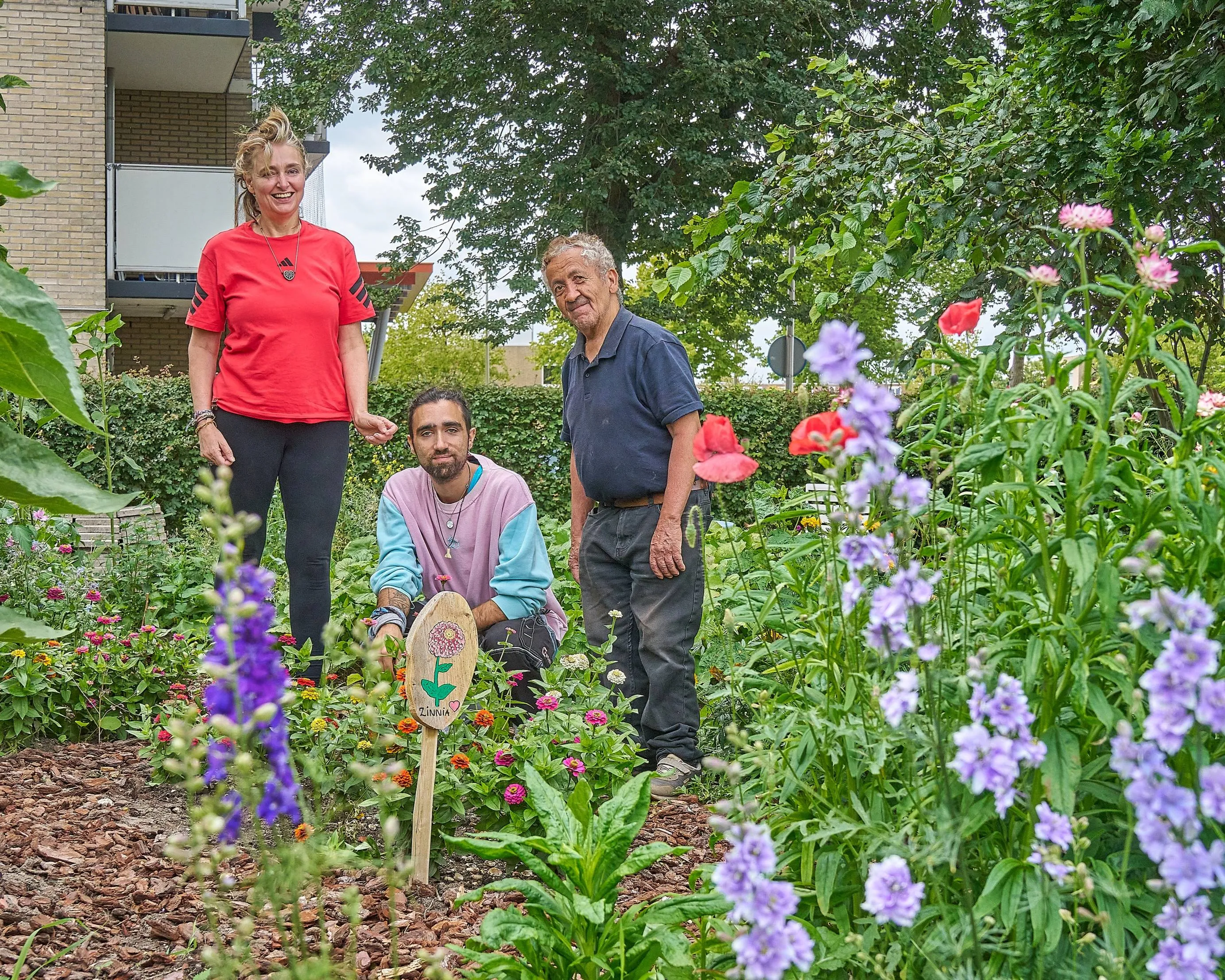 Piëzo zoekt enthousiaste vrijwilligers voor Wijktuin Noordhove - fotograaf Leon Koppenol