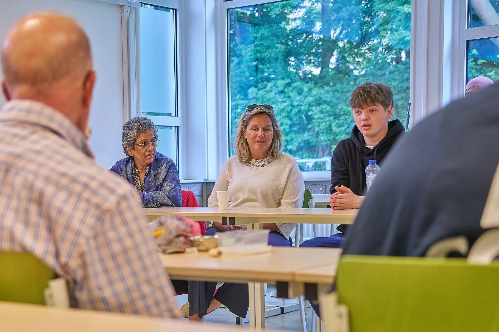 Generatiedialoog over respect en verbondenheid in Zoetermeer - fotograaf Leon Koppenol