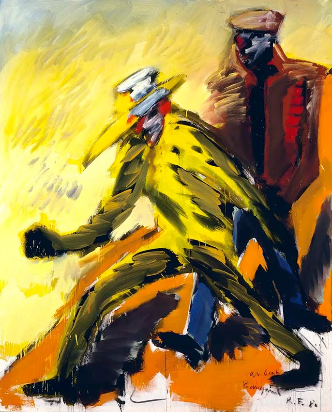 72persfoto rainer fetting rueckkehr der giganten van gogh und gauguin