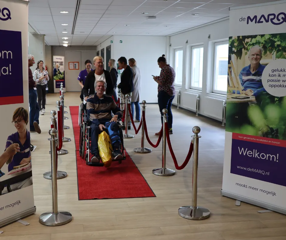 ontvangst revalidanten in molengracht