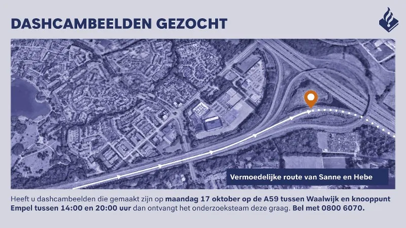 oproep dashcam beelden vindplaats 2010