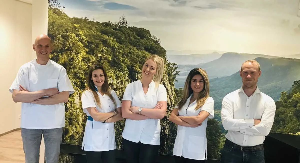 de lieve tandsarts en mondhygienist