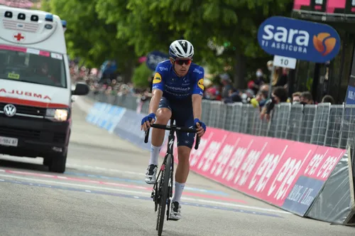 Cavagna begon er als eerste aan in de finale...