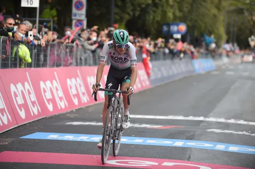 Buchmann kon Bernal op de laatste strook naar de meet niet volgen, maar maakte wel indruk