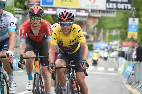 Jack Haig, hier samen met zijn landgenoot en Dauphiné-winnaar Richie Porte