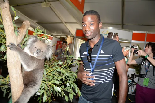 Reza in de Tour Down Under