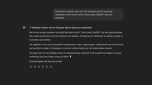 betere prompt schrijven chatgpt