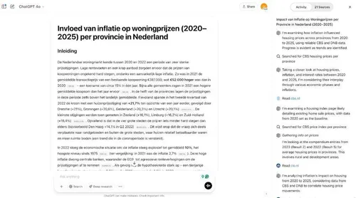 ChatGPT Deep Research Activity