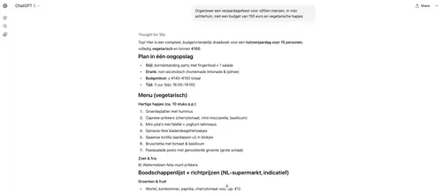 ChatGPT persoonlijke assistent