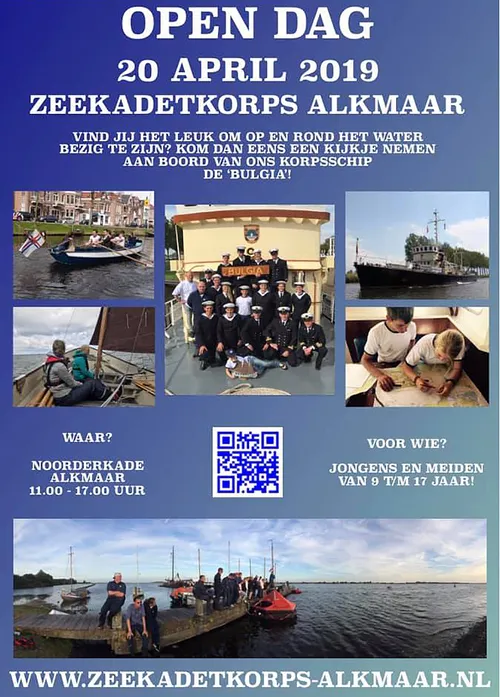 affiche open dag kadetten