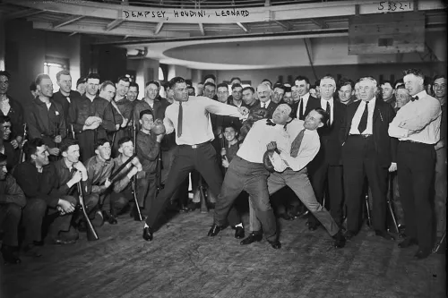 dempsey houdini leonard boxing picryl