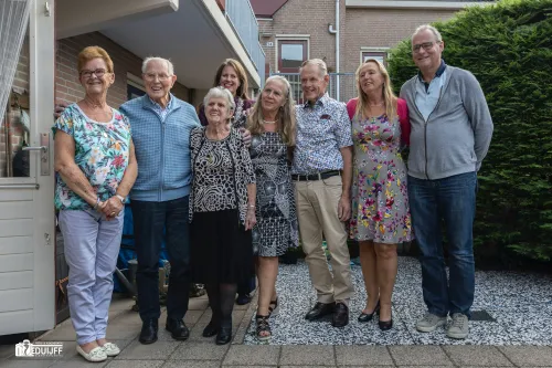 familiefoto met burg schouten