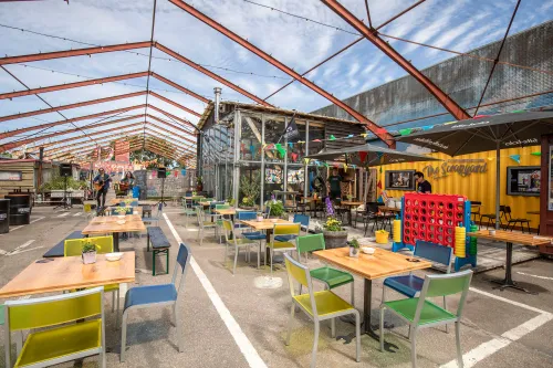 feestterrein bierjubilaris