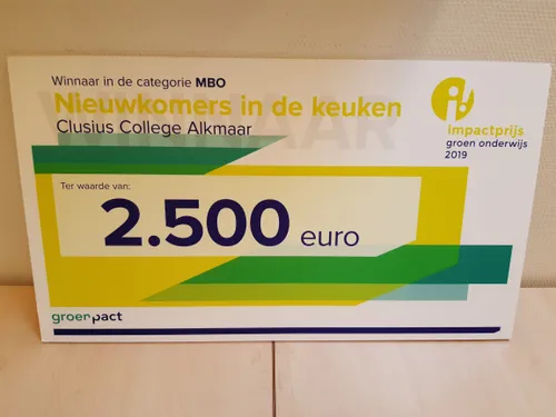 impactprijs cheque