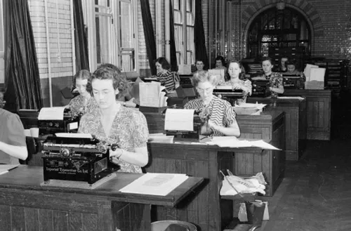 people at work in wartime britain 1940 d1031 wiki