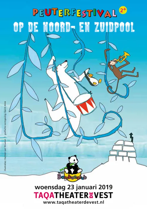 peuterfestival noord en zuidpool taqa theater de vest