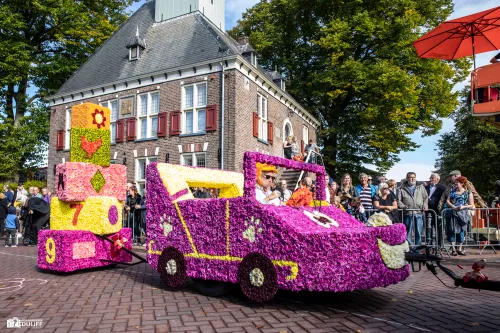 roze corsowagen