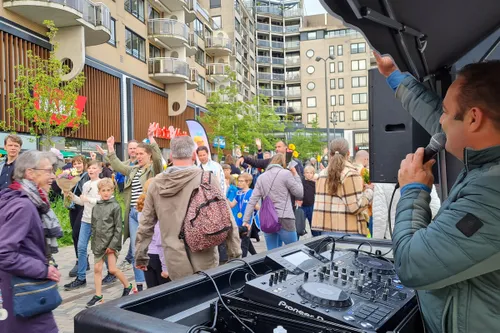 start avond4daagse met dj jacco silver