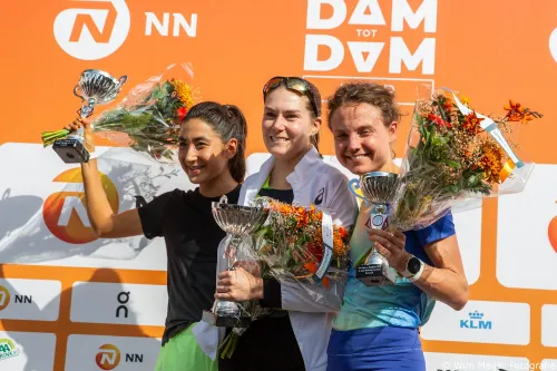 Nederlandse podium van de dames