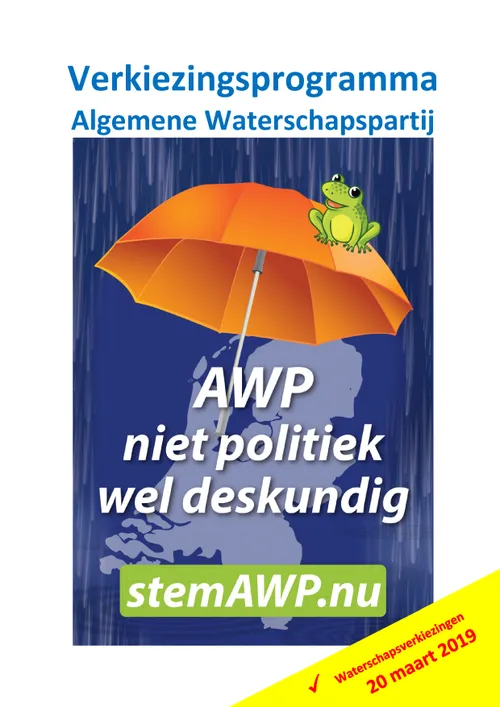 cover awp verkiezingsprogramma 2019