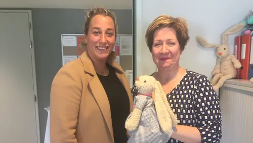 olympisch kampioene elis ligtlee met suus brands manager het boshuus arnhem