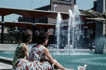 aku fontein gerestaureerd gele rijders plein toegankelijker groener en mooier gemeente arnhem