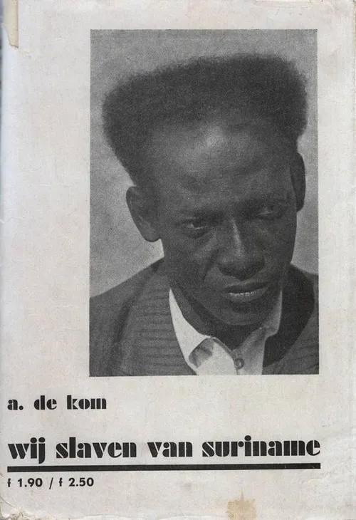 Eerste druk&nbsp; van 'Wij slaven van Suriname'