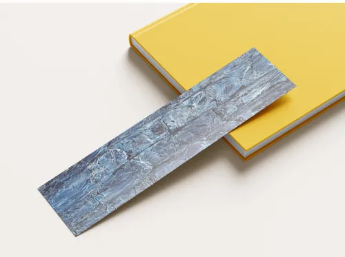 Boekenlegger:&nbsp;tegenprestatie in de vorm van een klein kunstwerkje