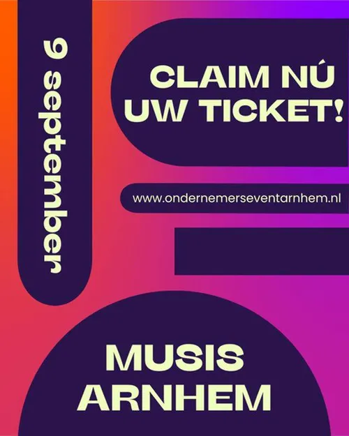 OndernemersEventArnhem.Insta - aankondiging event