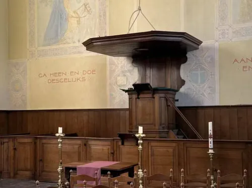 Grand Tour het kasteel &amp; de kerk van Rozendaal. Geldersch Landschap en Kasteelen