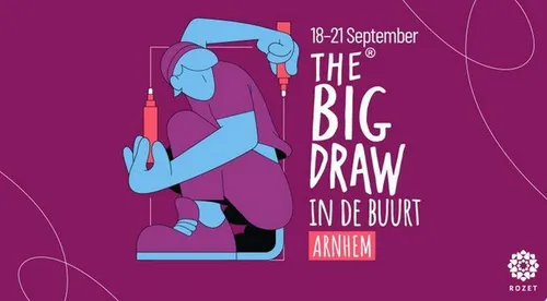 The Big Draw in de buurt.2025. - Rozet