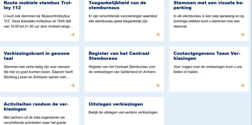Verkiezingen. verdere info - Gemeente Arnhem