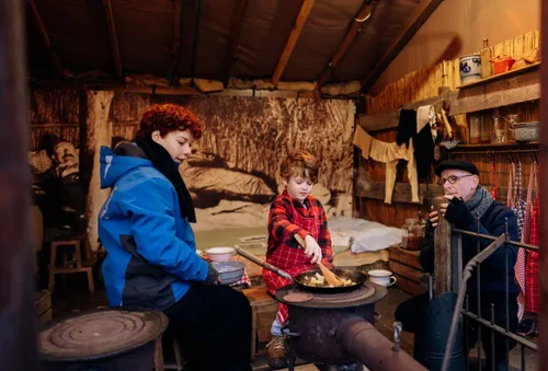 Linde Berends.winter tafereel