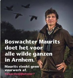 Vuurwerkverbod.boswachter.Gemeente Arnhem