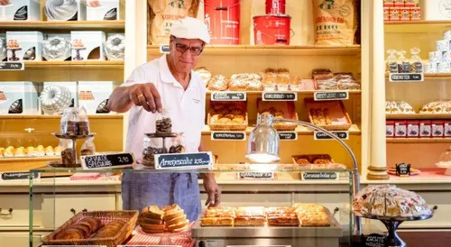 Laagseizoen Nederlands Openluchtmuseum.Bakkerij