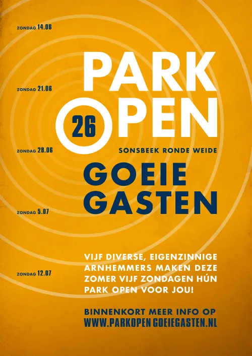 ParkOpen_GoeieGasten_poster_aankondiging