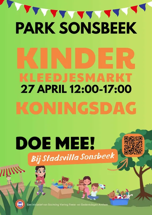 Poster Kleedjesmarkt Sonsbeek KDA