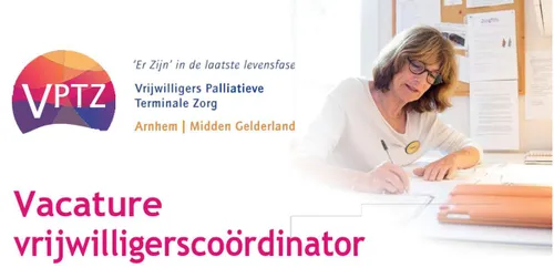 Vacature vrijwilligerscoördinator - VTPZ1 - Vrijwilligers Palliatieve Terminale Zorg
