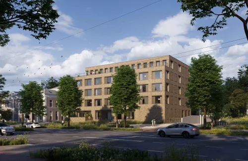 Dennehorst.Pand exterieur Arnhem