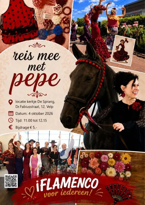 Flyer PePe voorstelling Velp