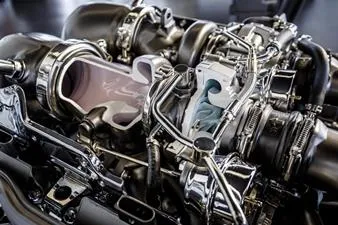  V8 biturbo engine 8