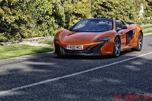 McLaren 650S Spider drive