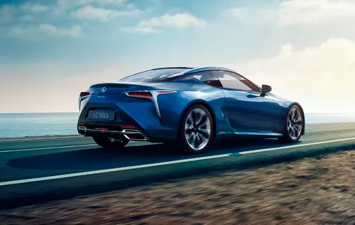 LC 500h Rear 1
