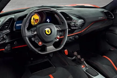 Ferrari 488 Pista interni