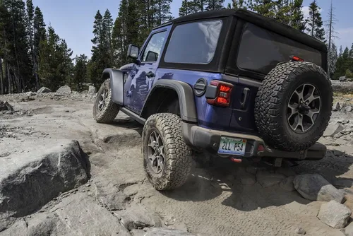 Jeep Wrangler Rubicon Trail